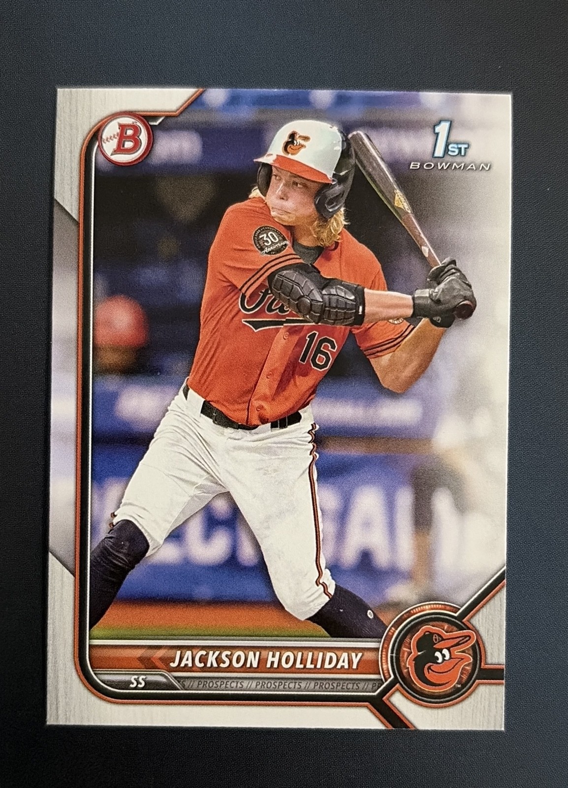 2022 Bowman Draft - Jackson Holliday #BD-168 (RC)