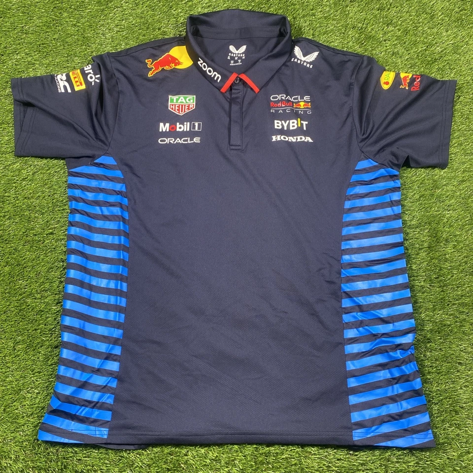 Camiseta Castore Red Bull Racing F1 para hombre 3XL Max Verstappen 2023 Foto 4 de 4