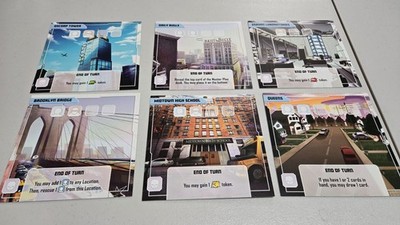 Marvel United Enter the Spider-Verse Locations