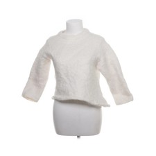 H&M Edition, Strickpullover, Größe: L, Weiß, Elasthan/Mohair/Polyamid/Wolle #LaO