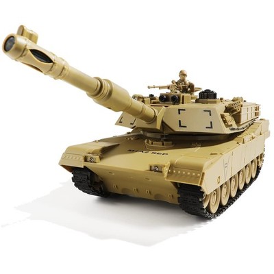Realistic 1:28 Scale RC Tank Toy with Lights & Sounds