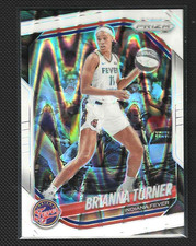 BRIANNA TURNER 2025 Panini Prizm WNBA #105 White Seismic Fever