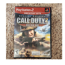 Activision Call of Duty 2: Big Red One Special Edition PS2 Greatest Hits Manual