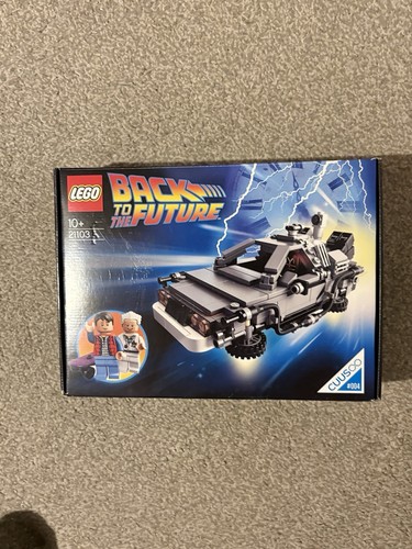 LEGO Delorean Time Machine Car 21103 Back to the Future 5702015064835 ...