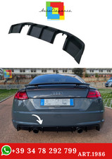 🔥ART.1986 DIFFUSORE AUDI TT FV 8S 2015-2018 SLINE LOOK RSTT DTM GREZZO🔥