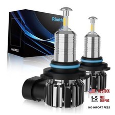 9006 Fog Bulbs, Real 1:1 Design  6500K Cool White Fog light Bulbs, 9006/HB4