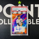 AARON JUDGE - 2022 Topps Cosmic Chrome - Orange Galactic Auto -  15/25 - PSA 10