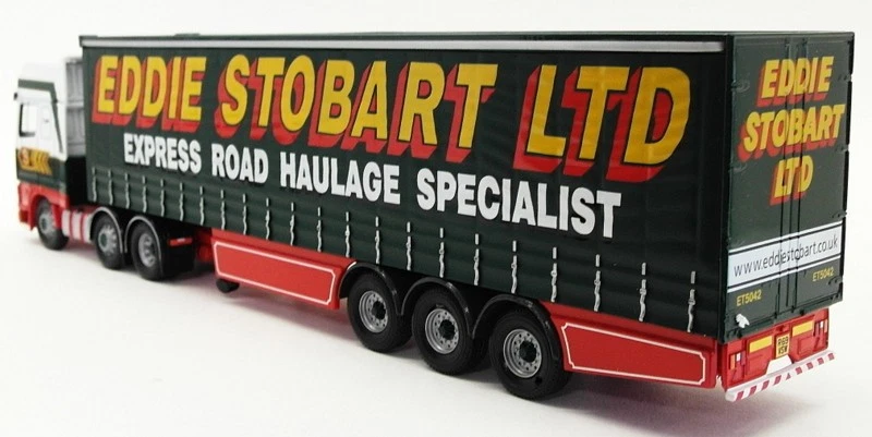 Corgi 1/50 Scale CC13201 - DAF XF Super Space Cab Curtainside - Stobart - Imagen 2 de 4