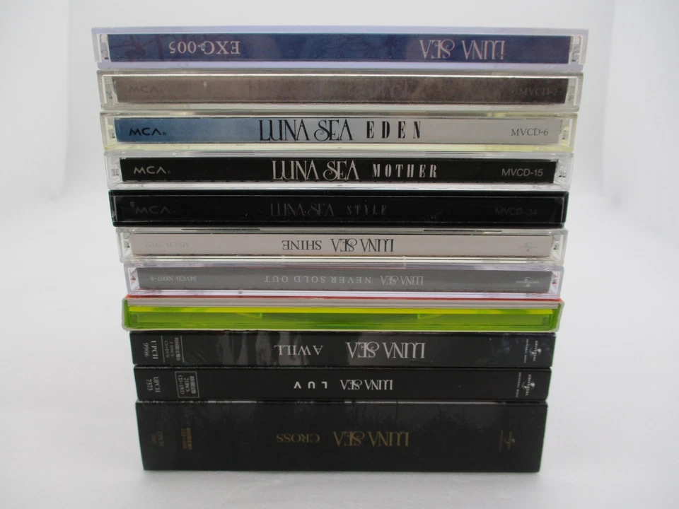 Luna Sea 11CDs Image, Eden, Mother, Style, Shine, Lunacy, A Will, Luv, Cross ... - Photo 4/4