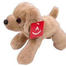 Aurora Mini Flopsie GOLDIE GOLDEN RETRIEVER Plush Stuffed Animal Dog  Puppy