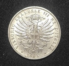 25 CENTESIMI 1903 MONETA REGNO D'ITALIA VITTORIO EMANUELE III qSPL