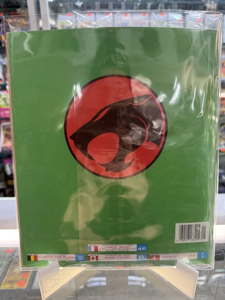 Vintage 1986 THUNDERCATS Sticker Book Panini With Poster And In Great Shape Foto 2 de 2