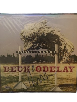 BECK  Signed Odelay Vinyl Album BAS Beckett COA Autograph