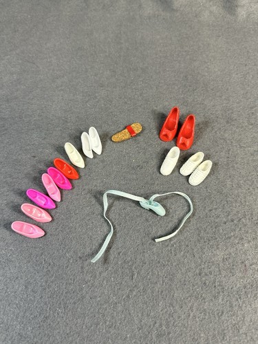 VTG Mattel Barbie Lot Random Shoes Heels Boots Doll Replacements - See Des