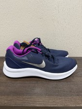 Nike Star Runner Kids DA2776-404 Navy Blue Purple Size 5.5 Y Athletic Shoes