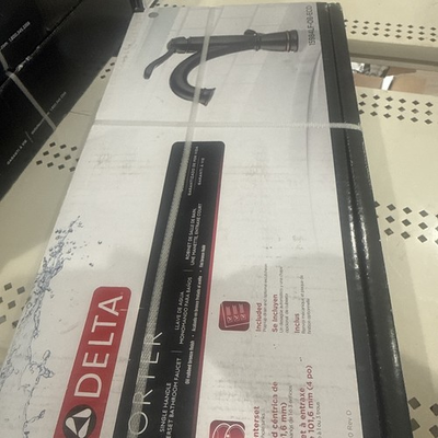 #ad Delta Porter Oil Rubbed Bronze Contemporary Bathroom Faucet 15984LF OB ECO $99.99