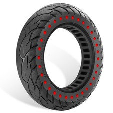 GYL 10 Inches Solid Tire, 50/75-6.1 Electric Scooter Rubber Wheels, 10x2.125 ...