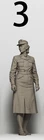 1/16 Resin German Navy Girl Soldier Unpainted Unassembled
