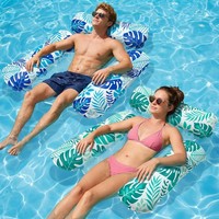 Luftmatratze Pool, 4 In 1 Pool Spielzeug WasserhäNgematte, 2 StüCk Pool ZubehöR