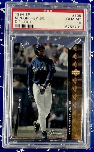 1994 Upper Deck SP Ken Griffey Jr #105 Die-Cut PSA 10 GEM MINT