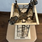 VTG LIONEL SILVER ALUMINUM FLOODLIGHT TOWER No.395 MADE NY USA (not tested) — photo 3
