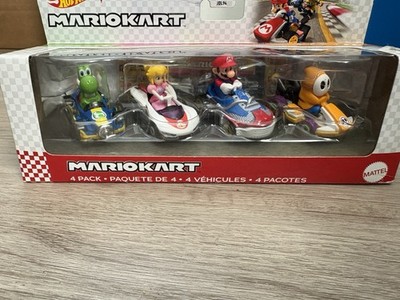 Hot Wheels Nintendo Super Mario Kart 4 Pack Exclusive Orange Shy