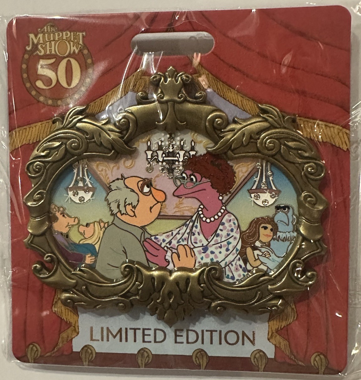Disney D23 Expo 2026 MOG WDI Muppet Show 50th Ballroom Dancers Jumbo LE 400 Pin