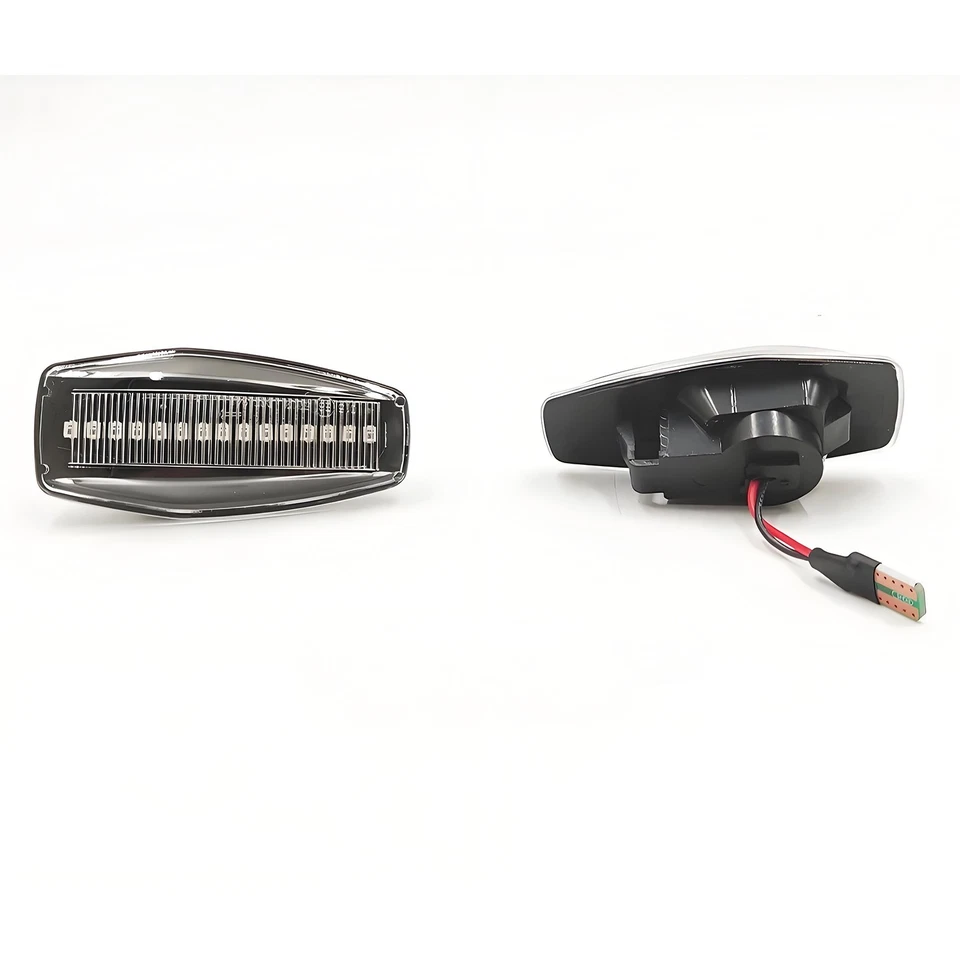 Светодиодные прозрачные линзы желтые сигнальные боковые габаритные огни для Hyundai Tucson Tiburon Sonata - Изображение 4 из 4