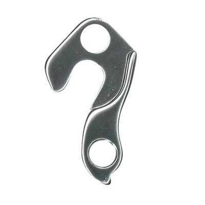 XLC Schaltauge DO-A44 Aluminium, schwarz oder silber (Farbe zufällig, 1 Stück)
