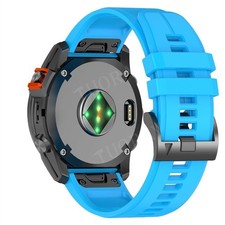 Silikon Uhrenarmband Ersatz Armband für Garmin Fenix 8 47 51mm E 7 7X 6 6X 5 5X