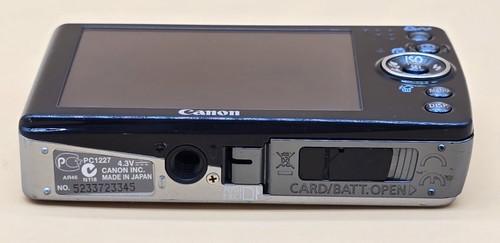 Canon Digital Camera IXUS 75 7.1MP Silver. No Charger. Minor Pixel Damage. - Picture 11 of 11