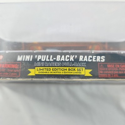 Rocket League Mini Pullback Racers 6 Car Set Limited Edition DLC