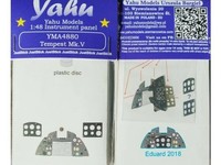 Yahu YMA4880 Tempest Mk.V 1/48 Instrument Panel