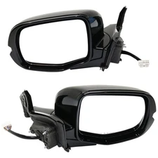 Pair Set of 2 Mirrors  Driver & Passenger Side Heated Left Right for Honda Pilot