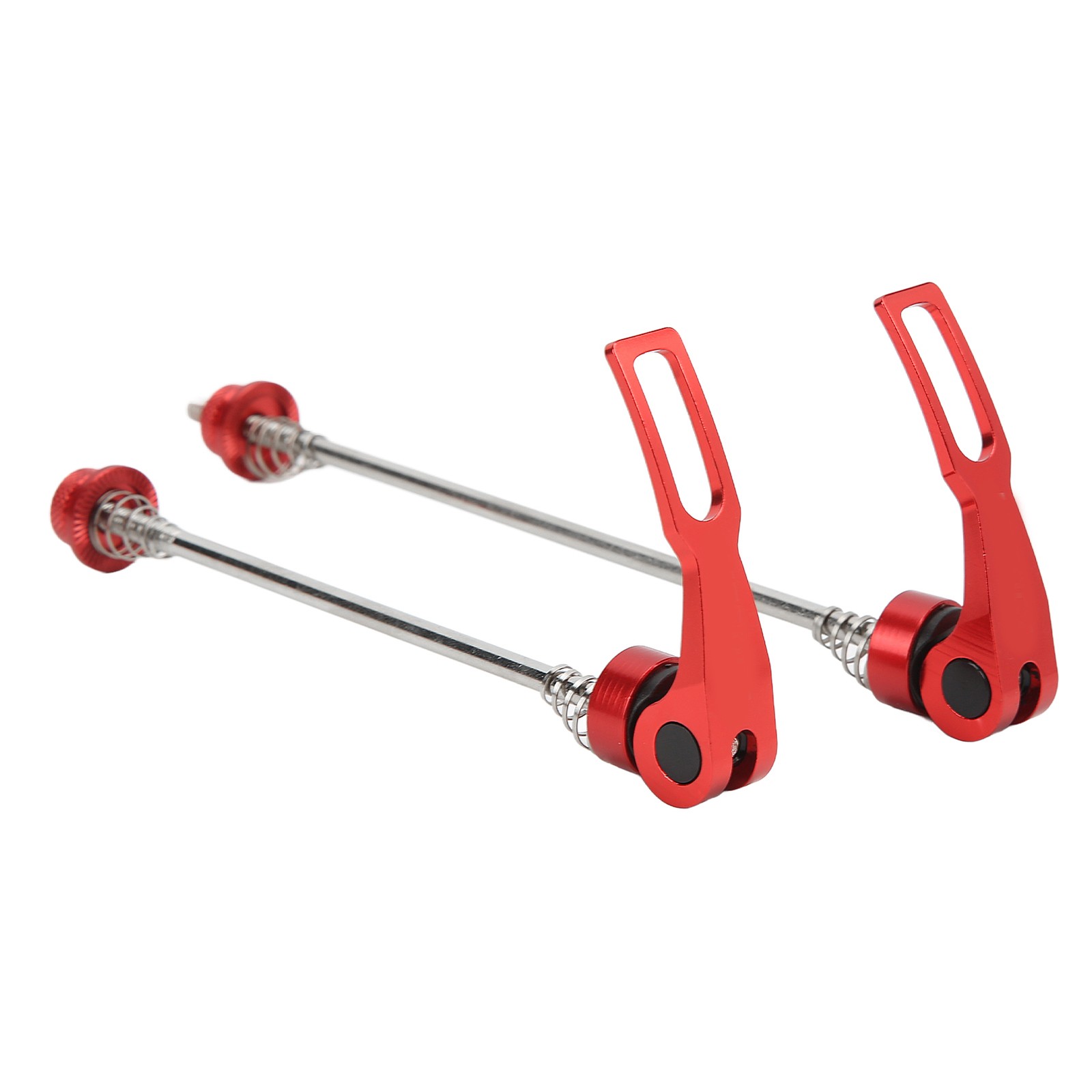 (Red Pair)MEROCA Quick Release Bicycle Skewer Hub Axle Disc Brake Quick BJ