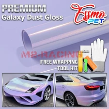 ESSMO PET Galaxy Dust Gloss Platinum Red Auto Car Vinyl Wrap Decal Sticker