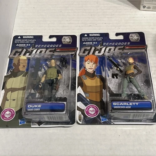 G.I. Joe Renegades Duke & Scarlett 30th Anniversary Action Figure 2011