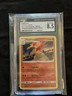 2019 POKEMON SUN & MOON BLACK STAR PROMO #SM185 TYPHLOSION COSMOS HOLO CGC 8.5