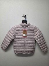 NEW Eddie Bauer Youth Down Puffer Jacket 650 Size S Lightweight Pastel Lilac