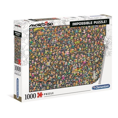 Clementoni 1000 Piece Jigsaw Puzzle Impossible Line Eco Friendly Made in Italy