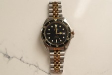 Pre-TAG Heuer 1000 Professional 980.021 Jumbo Monnin Two Tone Gold Diver Vintage