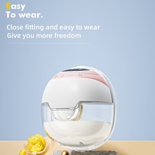 Hands Free Breast Pump Wearable Breast Pump BPA-free Safe Double-Sealed Fla YUDN