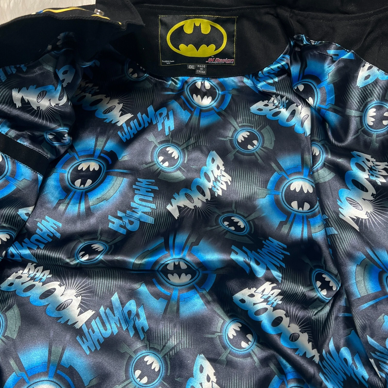 VINTAGE BATMAN GOTHAM GUARDIAN JACKET DC COMICS