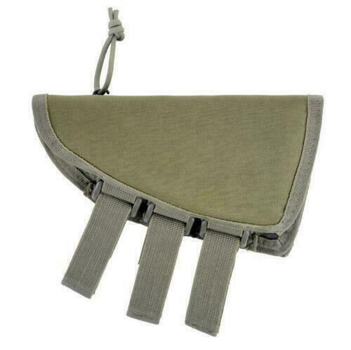 Rifle Stock Pouch Tactical Buttstock Cheek Rest Cartridge Holder 308 30-30 30-06 - Bild 18 von 21