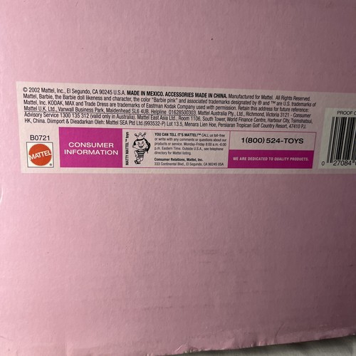 2002 Mattel Barbie Cruise Ship B0721 Tropical Theme Box - Picture 11 of 11