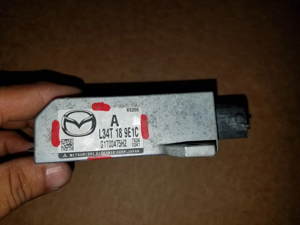 MAZDA 3 2007 2008 2009 2,3 L TCM TCU MÓDULO DE CONTROL DE TRANSMISIÓN L34T 18 9E1C Foto 4 de 4