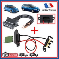 Renault Megane II Heizung Widerstand Reparatur-Kit Mit Kabel 12V 10-Polig 7 Pins