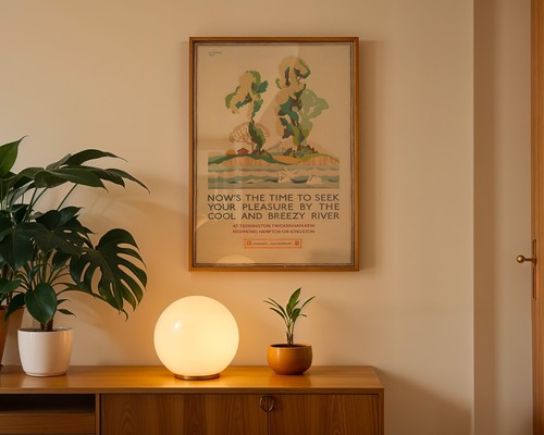 1927 Now_s the Time to Seek Olive Grace Bourne Retro Vintage Train Poster Print - Picture 4 of 7