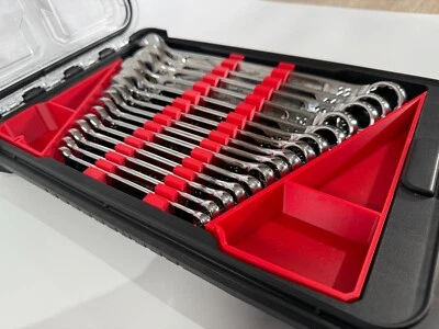 3D RHINO Milwaukee Spanner Rack - Fits Slim Packout Compact Organiser | Toolbox Organiser
