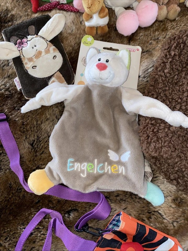 Sammlung 11 x Sigikid Sunkid Nici Reisenthel Rucksack Bären Schmusetuch Anhänger - Bild 3 von 4
